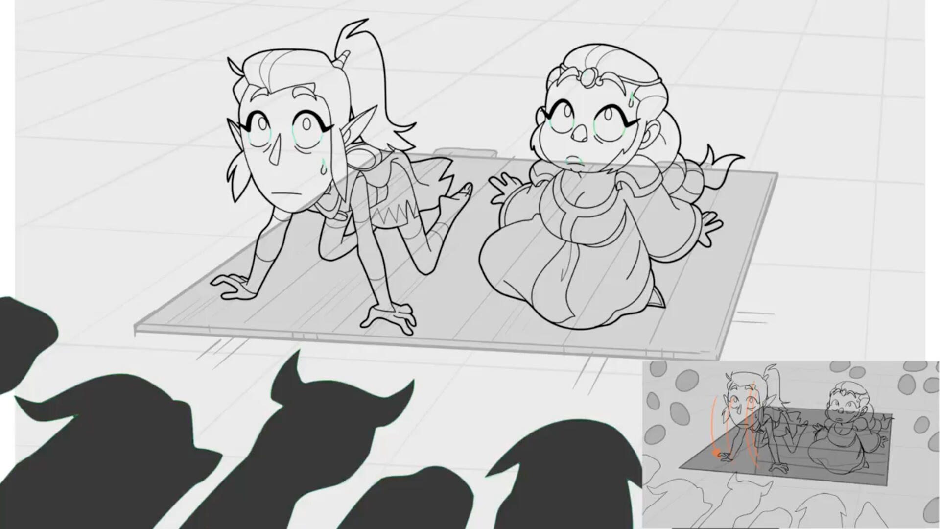 Clean up (Monster Manual - Vallaround)