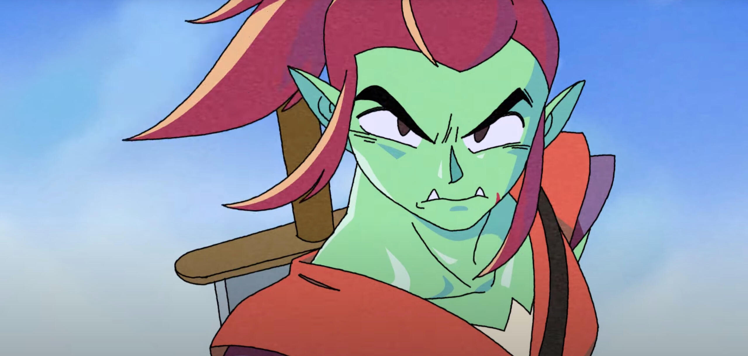 Anime style clean up (Monster Manual - Vallaround)